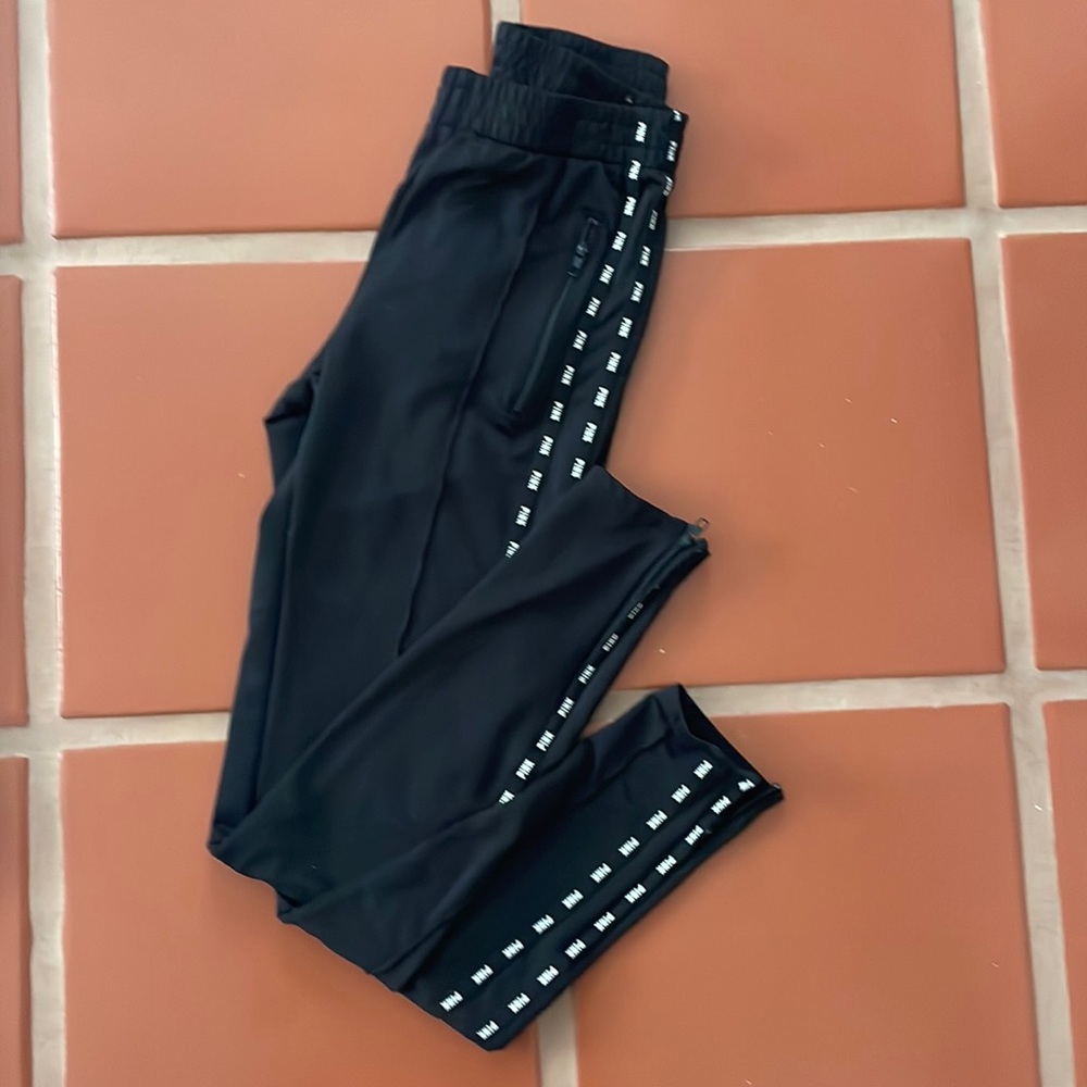 Pink active pants